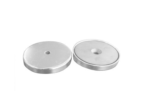 Ceramic Ferrite Pot Magnet Ø90mm x 12mm - 10mm Countersunk Hole