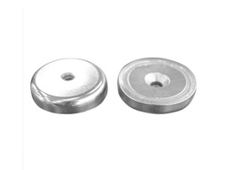 [10346] Neodymium Pot Magnet Ø32mm x 8mm - 5.5mm Countersunk Hole
