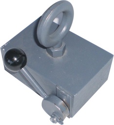 [10480] Lifting / Retrieving Magnet with eyebolt - 200kg - With release lever