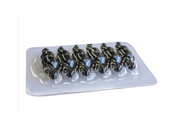 [10667] Magnetic Pawns - Black - Pack of 12