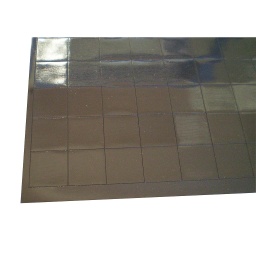 [10629] Magnetic Sheet - Self Adhesive Score Cut 20mm x 20mm x 0.7mm - 150 per sheet